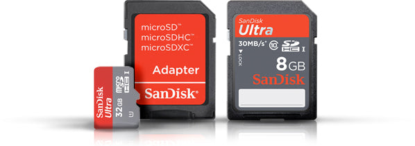 Sandisk memory cards