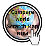 Good weather world scratch map world edition travel map scratch off map