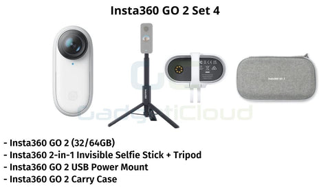Insta360 GO 2 1440P Remote Control Sports Camera (32GB / 64GB) Set 4