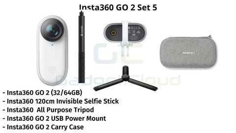 Insta360 GO 2 1440P Remote Control Sports Camera (32GB / 64GB) Set 5