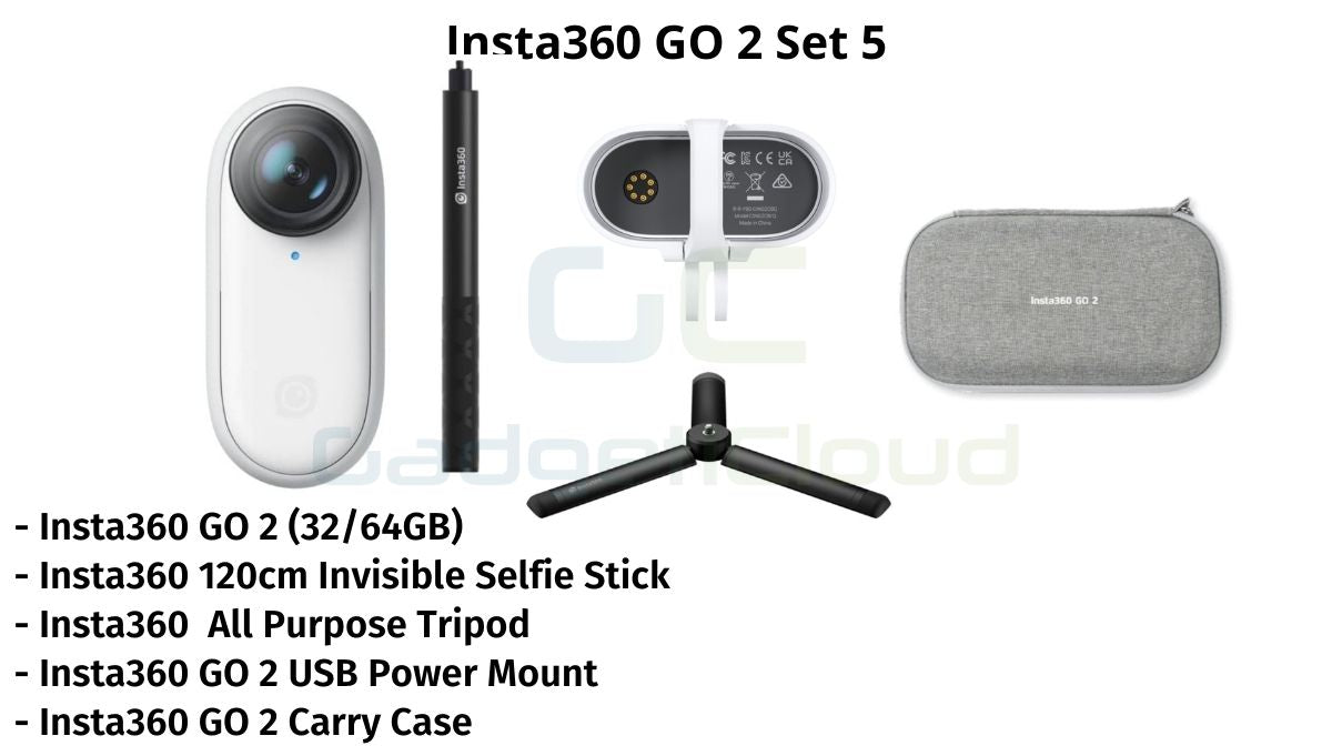 Insta360 GO 2 64GB 1440P Remote Control Sports Camera - Smallest Shockproof  and Waterproof