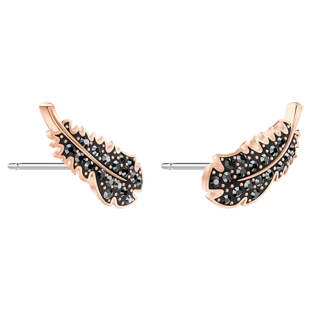 Swarovski Naughty Pierced Earrings Black 5509722