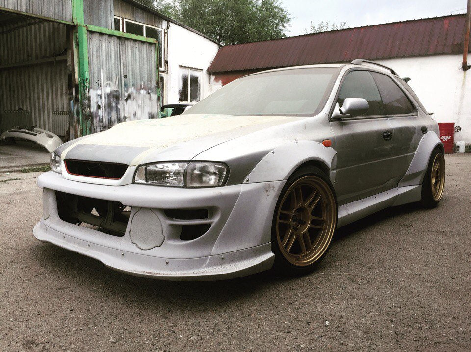 Full wide body kit Rocket Bunny Subaru Impreza WRX STI GC