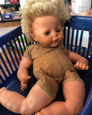 NZ cuddles doll repair