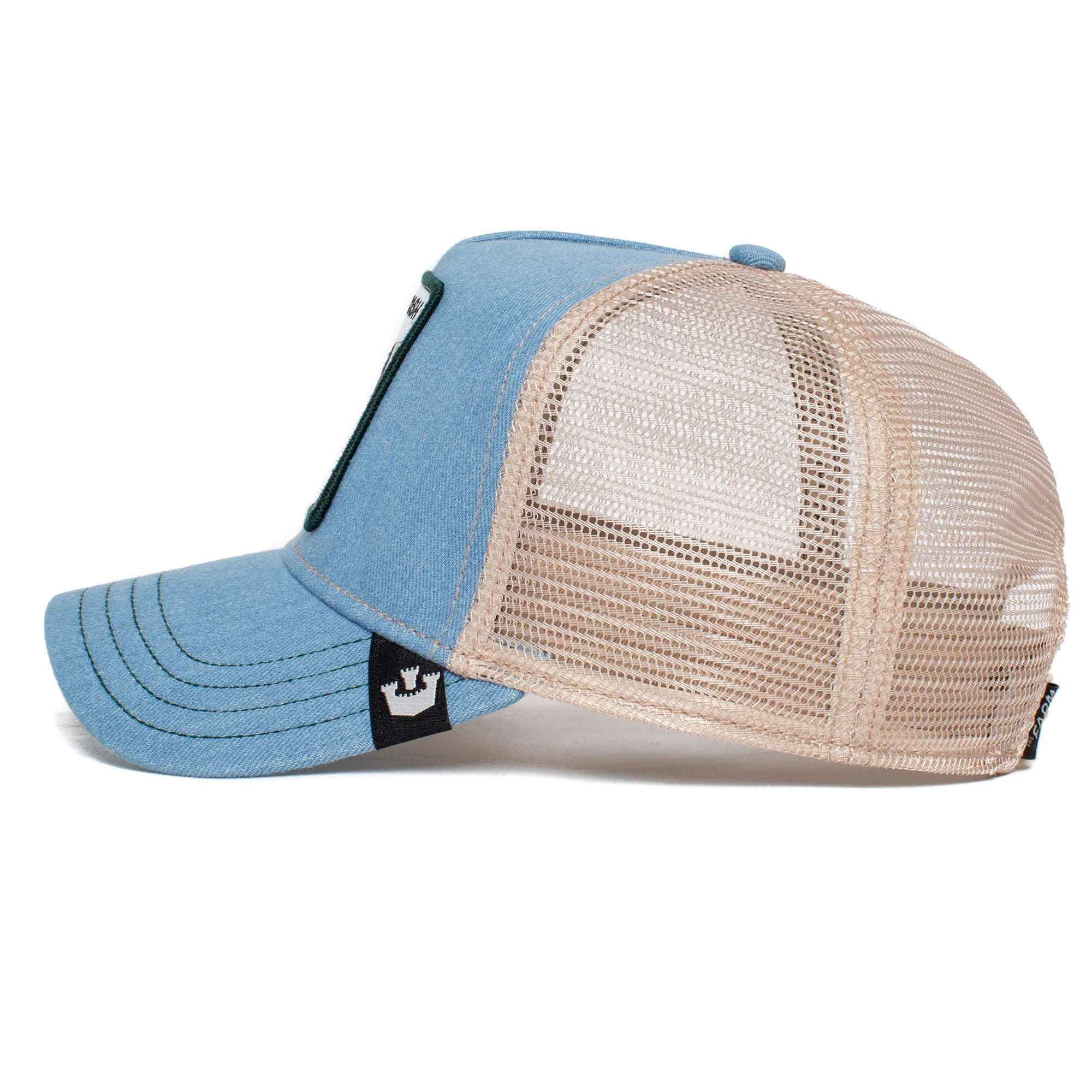  Goorin Bros. The Farm Acid Wash Trucker Hat, Acid Cow, One Size  : Sports & Outdoors