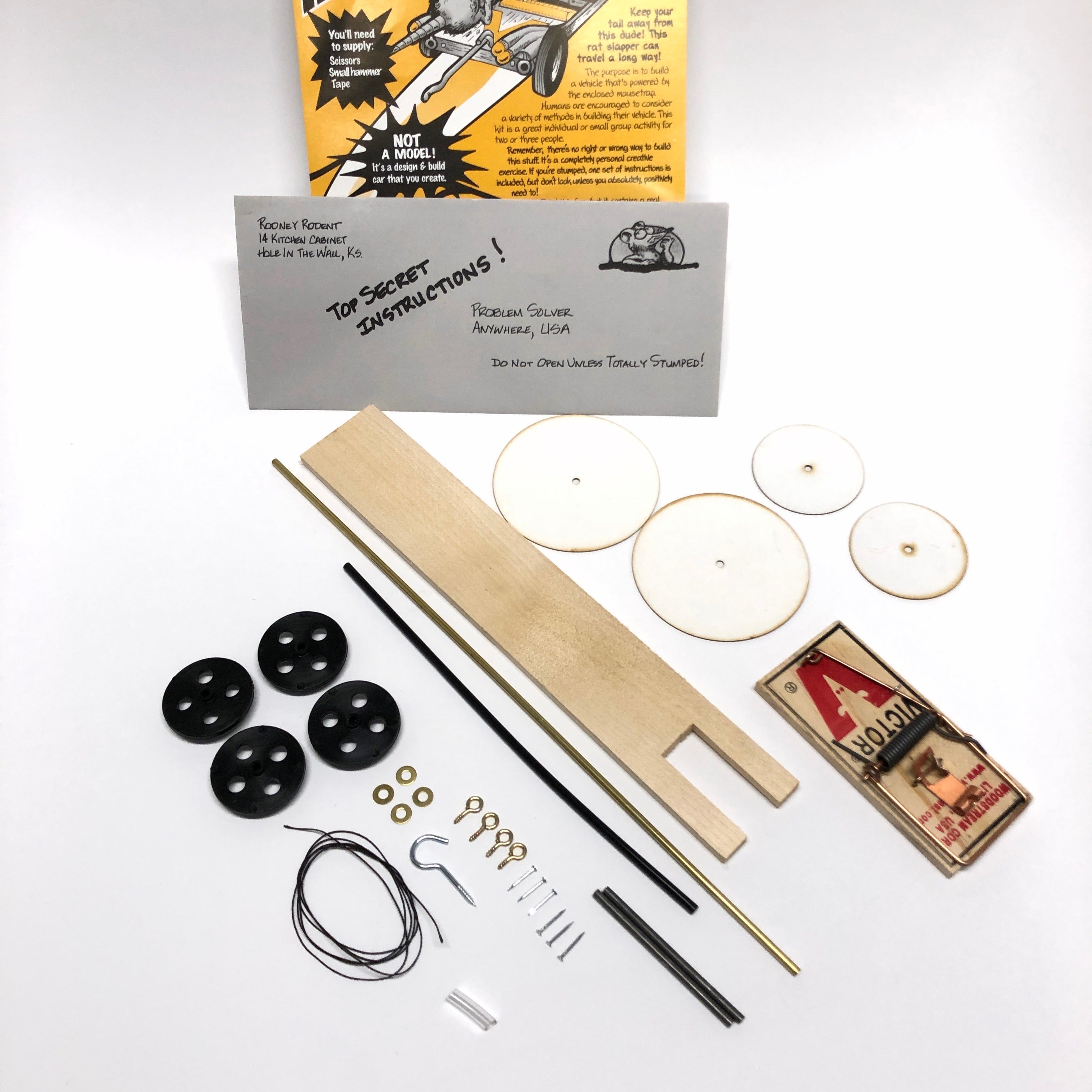 Mouse Trap Car STEM Single Kit | EF STEM Toolboxes