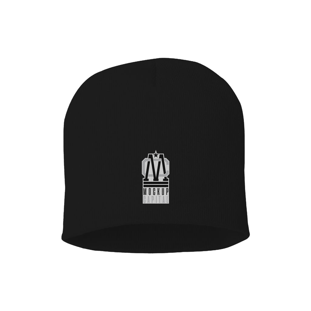 Beanie Mockup 2 No Cuff T Shirt Side Hustle