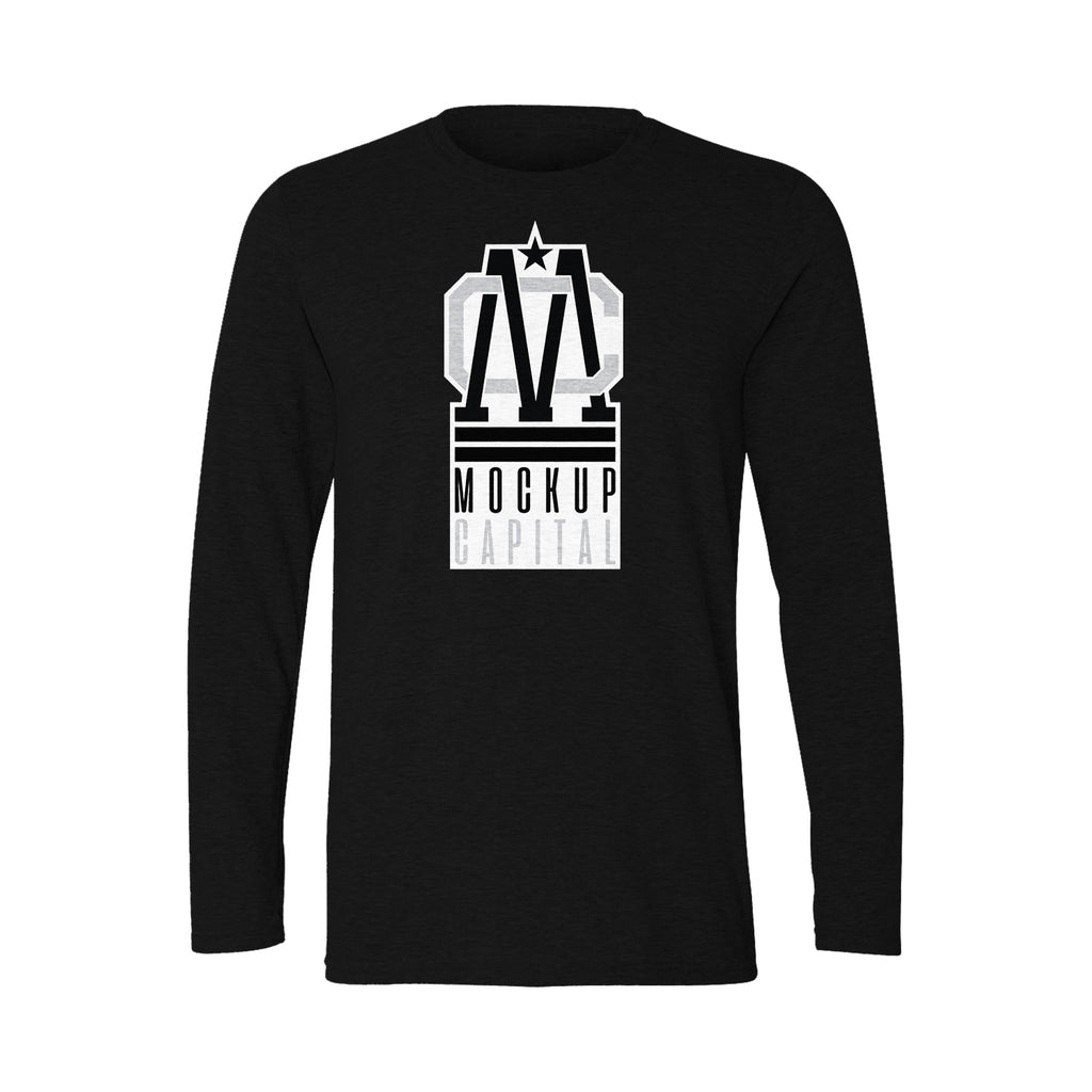 Download Long Sleeve T-Shirt Mockup - T-Shirt Side Hustle