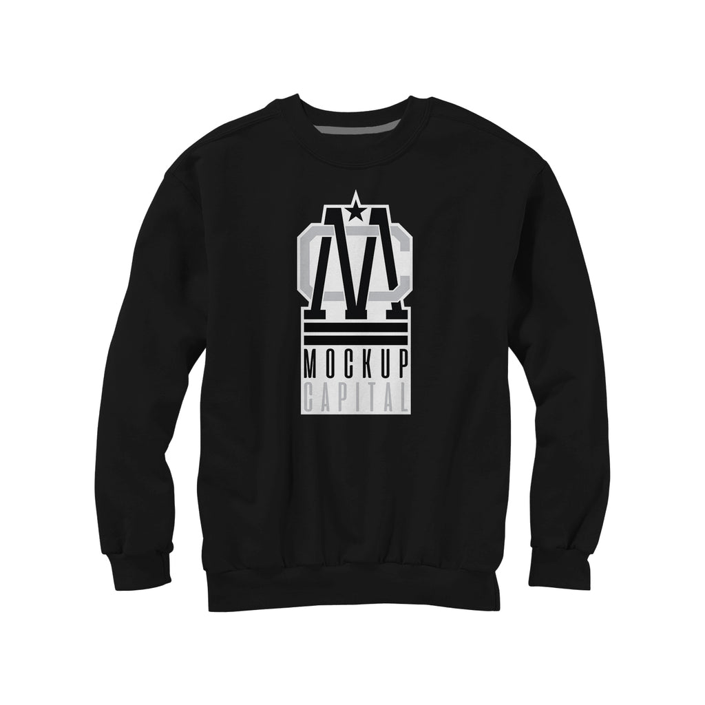 Crew Neck Sweatshirt Mockup (Better) - T-Shirt Side Hustle