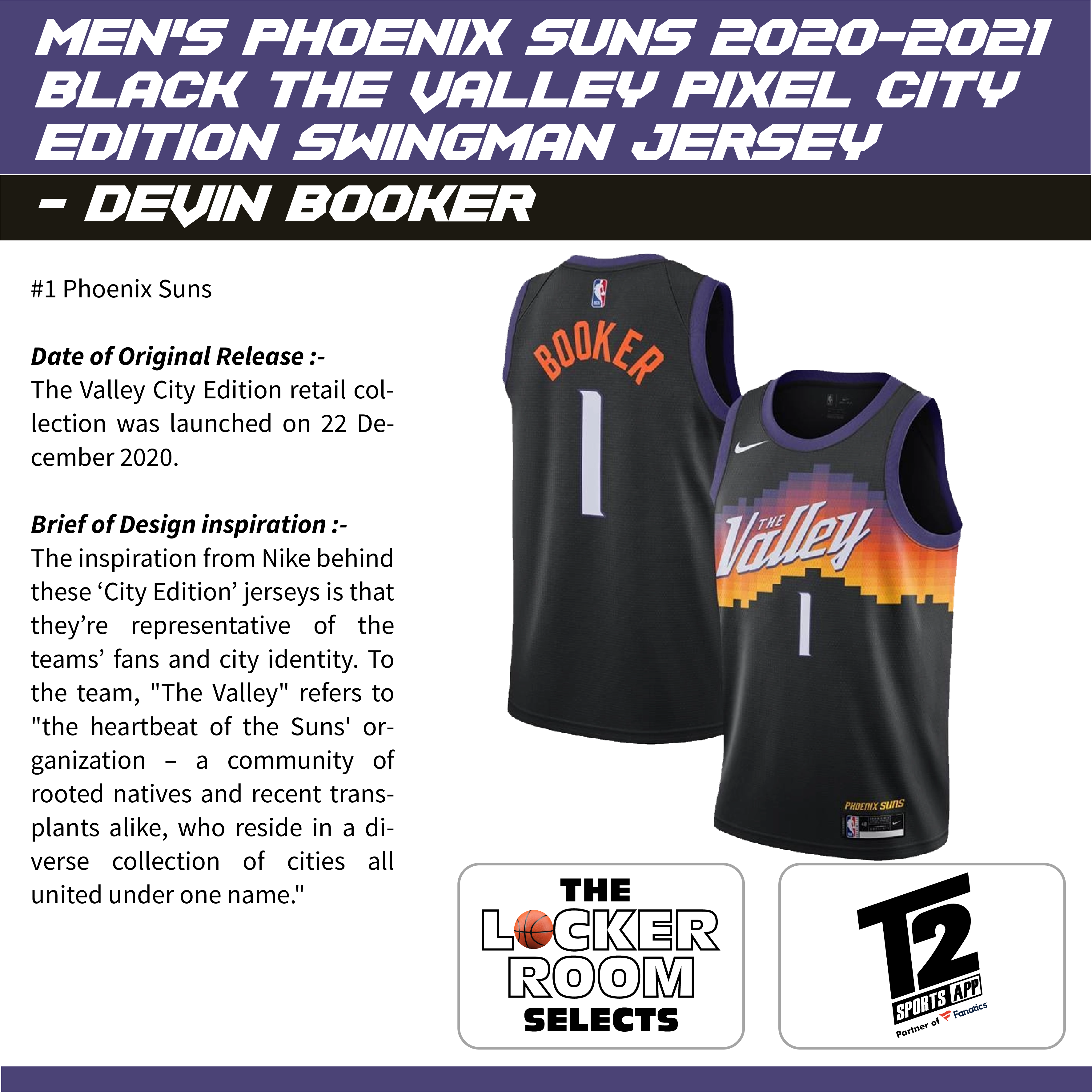 UNBOXING: Devin Booker Phoenix Suns Classic Edition Swingman NBA