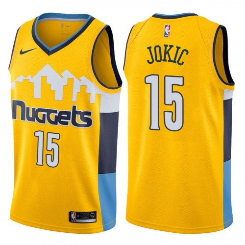 nuggets yellow jersey