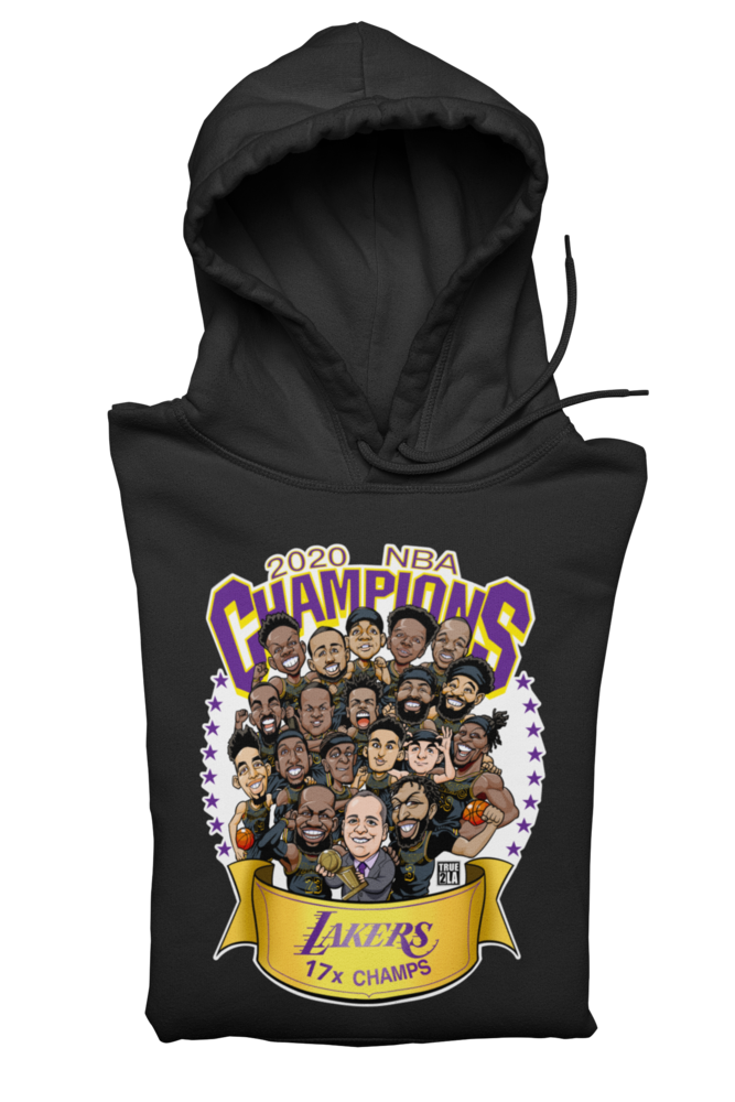 lakers 2020 nba champions hoodie