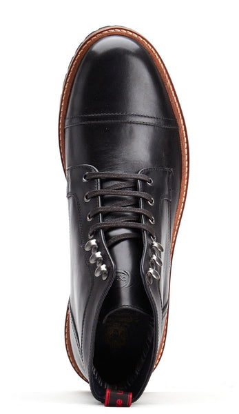 Base London Republic Mens Cap Toe Detail Lace Up Boot – Robin Elt Shoes
