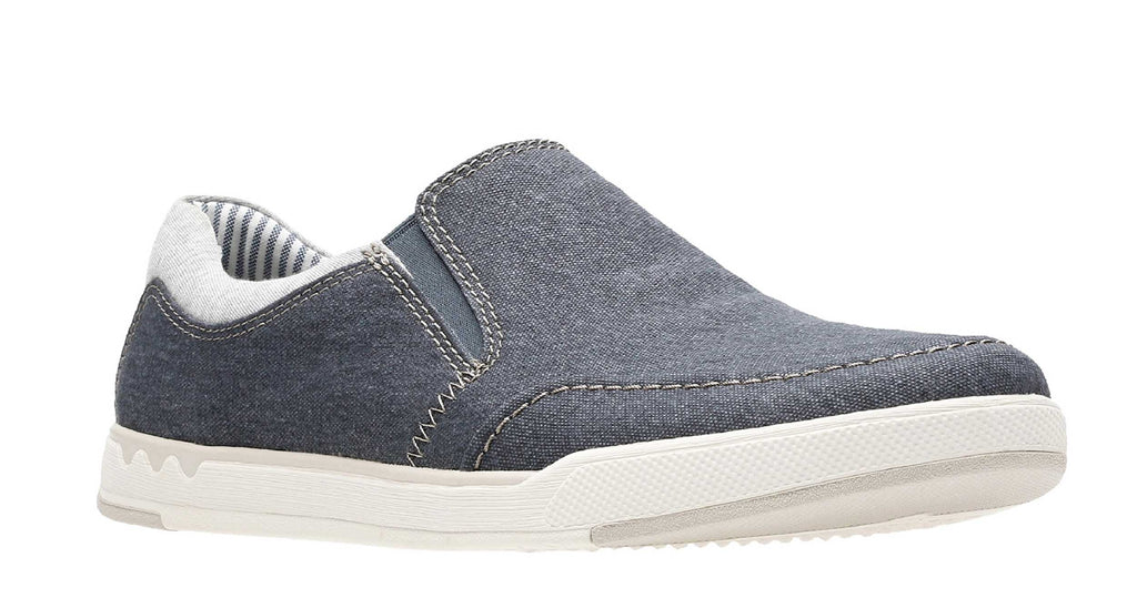 Clarks Step Isle Slip Mens Canvas Slip 