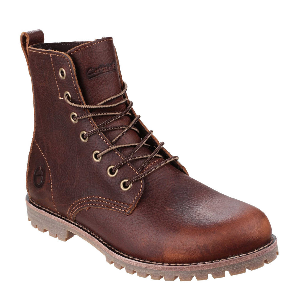 elm chunky lace up boots