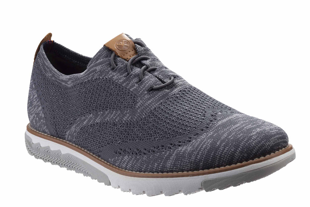 knit wingtip shoes