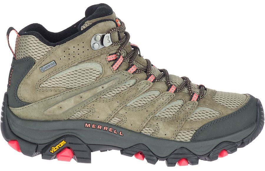 Merrell Moab 3 Mid GTX Womens Waterproof Walking Boot – Robin Elt Shoes