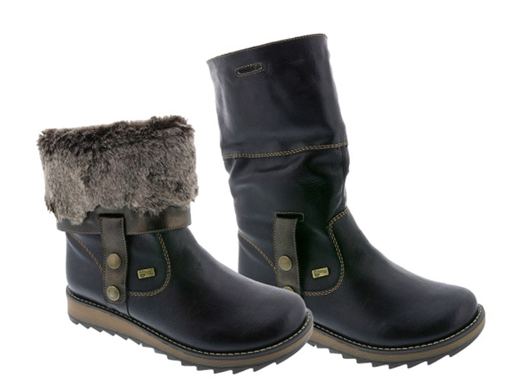 womens wide fit winter boots