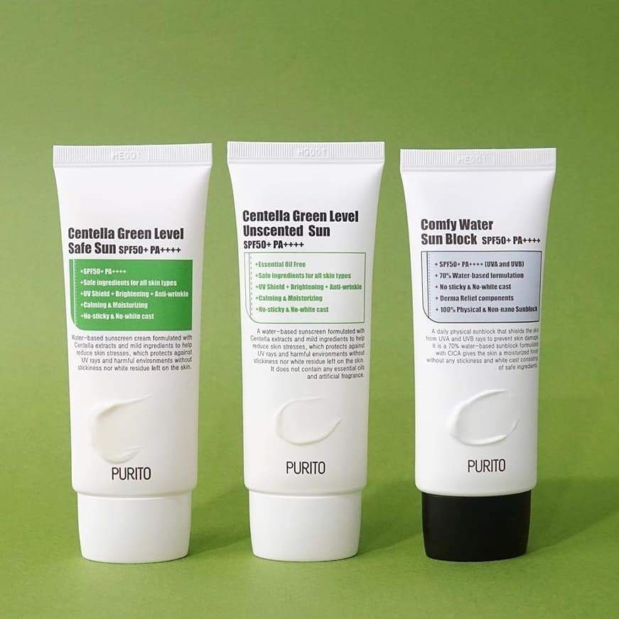 Buy Korean Skincare Purito SPF50+ PA++++ Sunscreen – SheLC