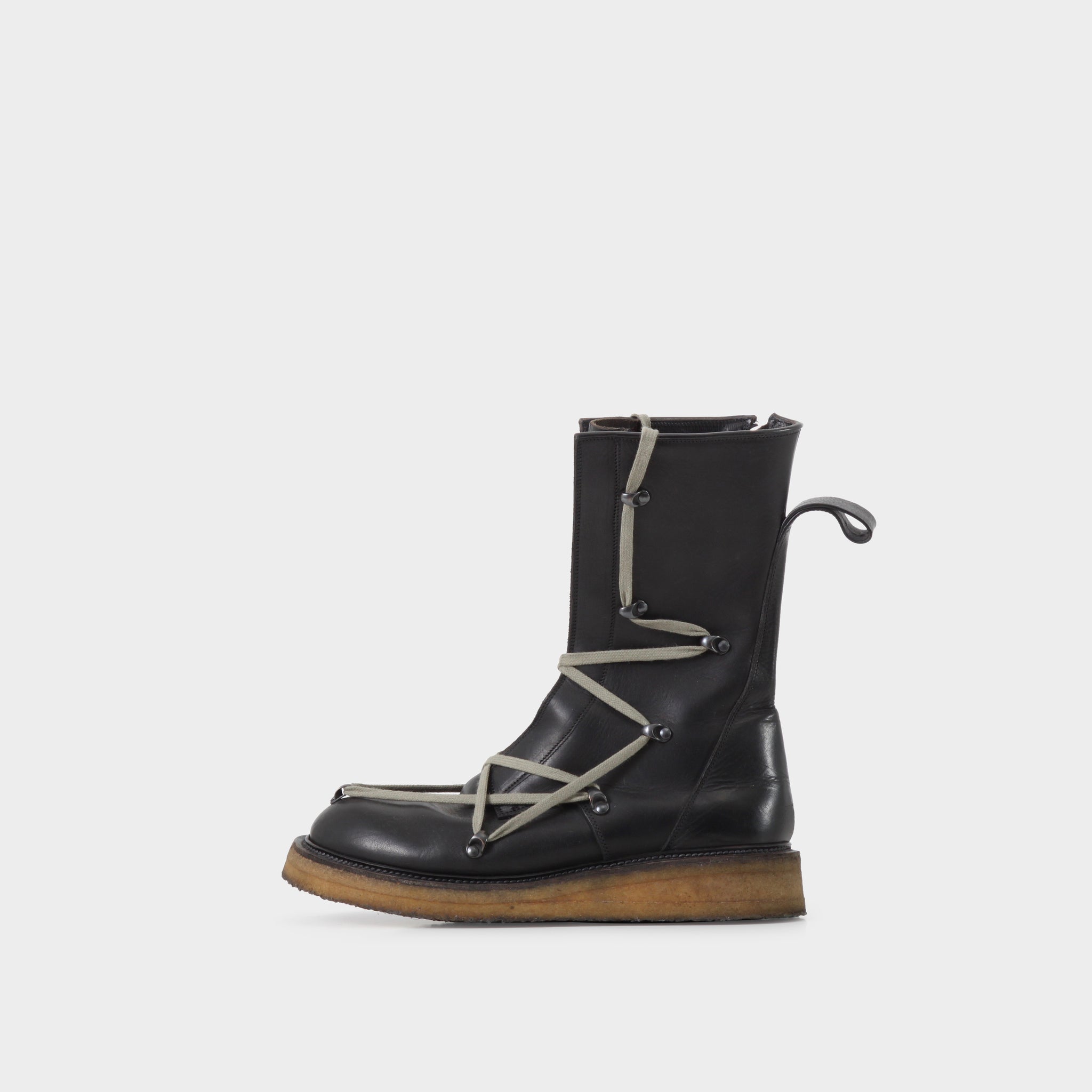 rick owens pentagram boots