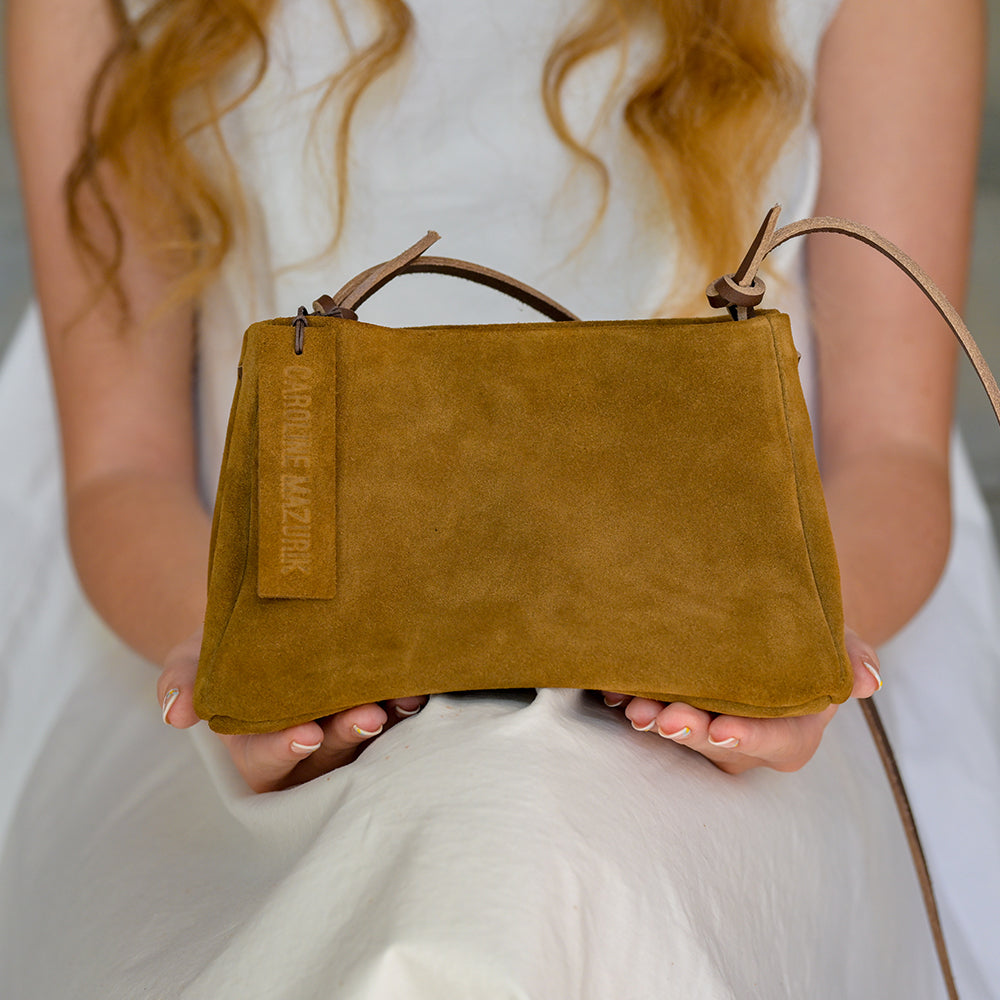 Green Suede MINI BAG