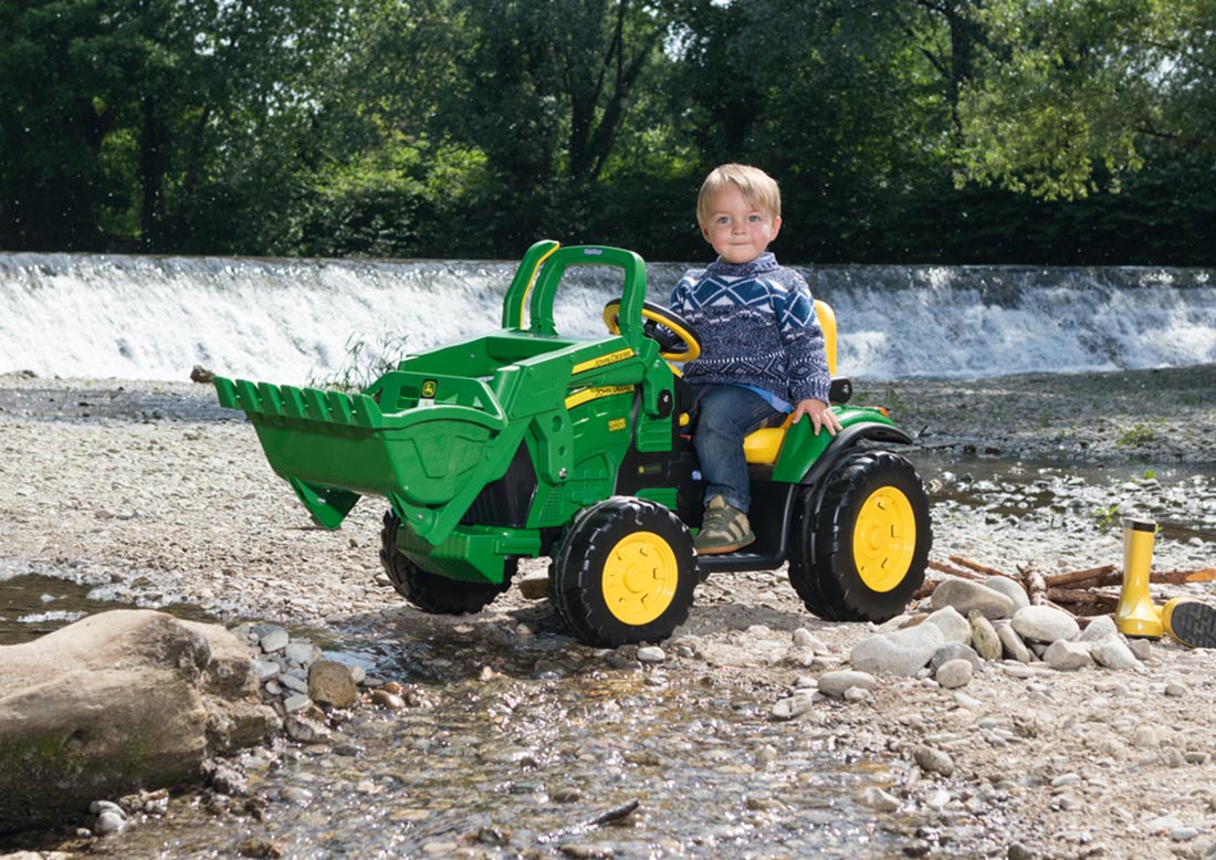 john deere ground loader 12v tractor