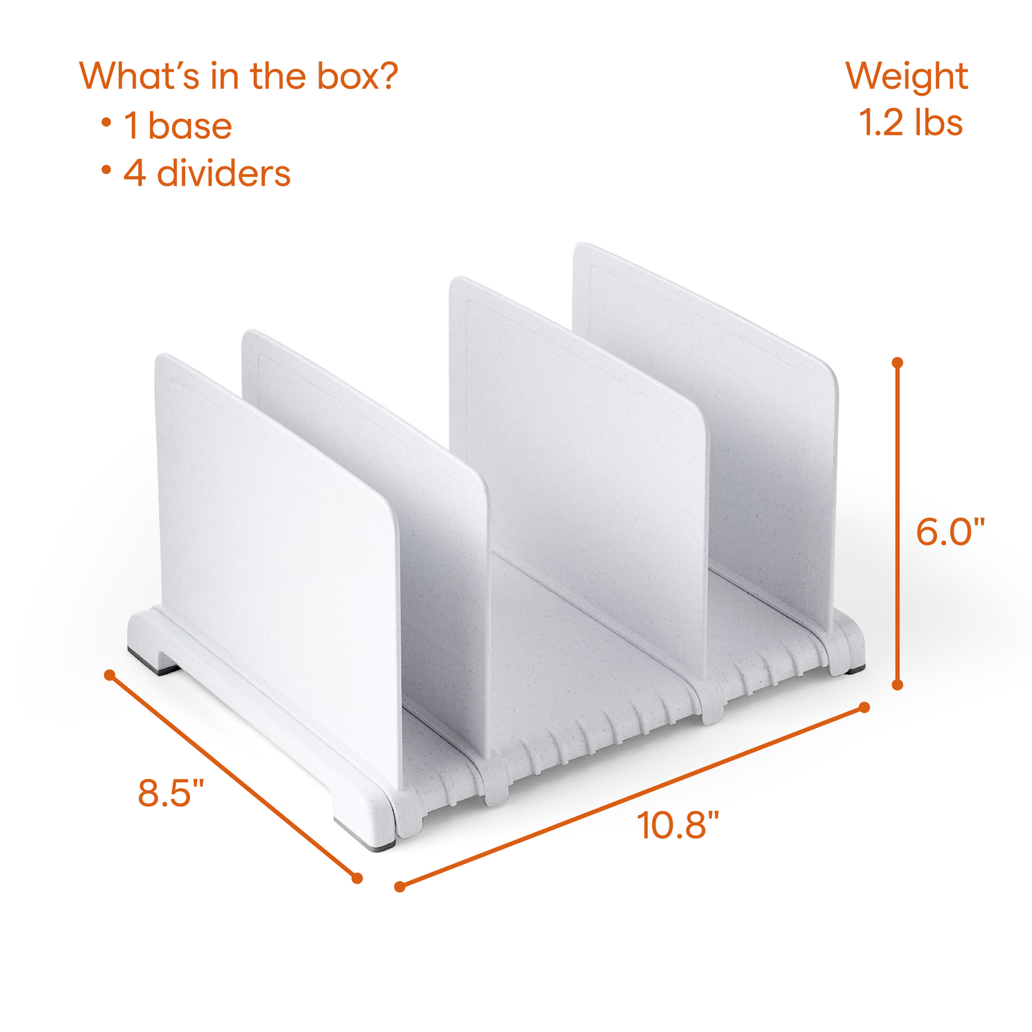 StoraBag Bag Organizer Dimensions