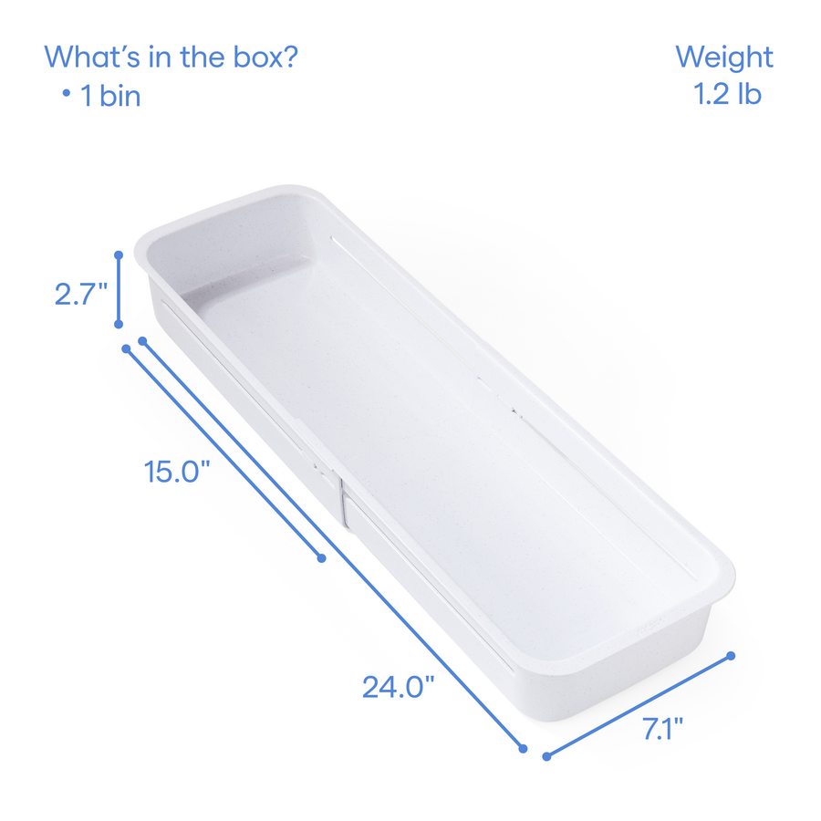 DrawerFit® Sliding Drawer Bin