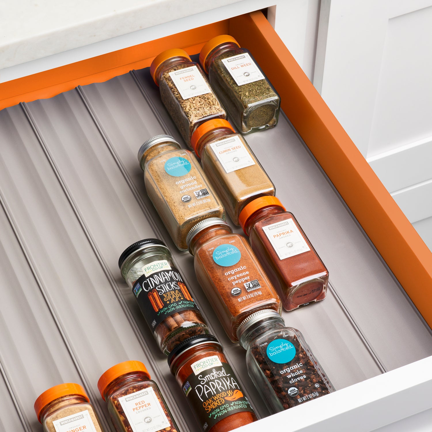 spice drawer organizer amazon