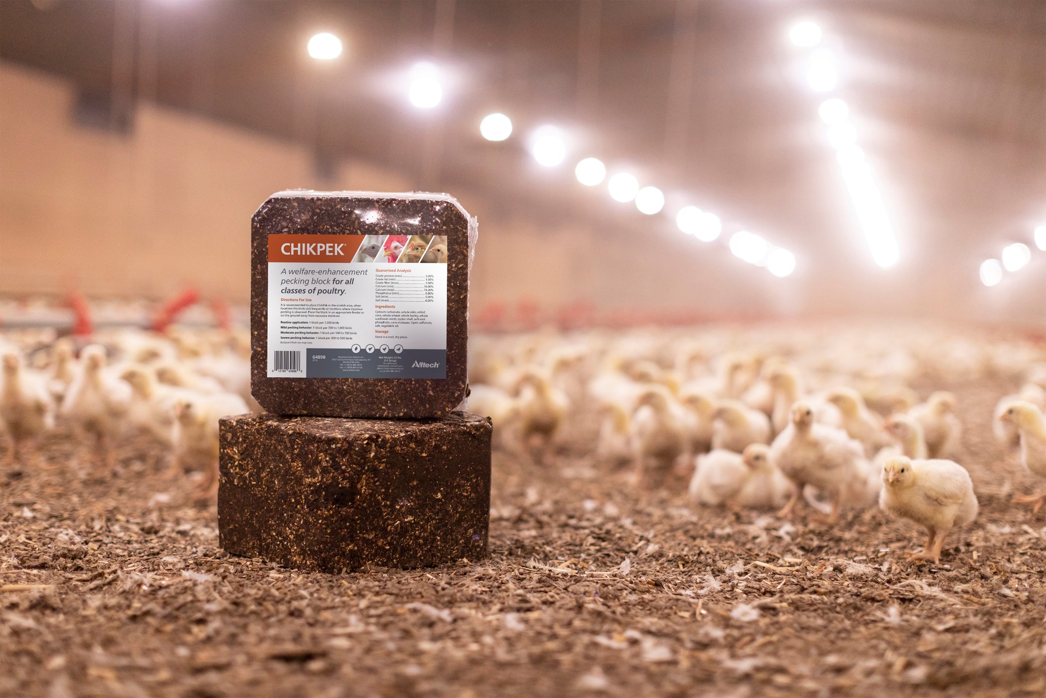 ChikPek™ Chicken Pecking Solution and Welfare Enhancement