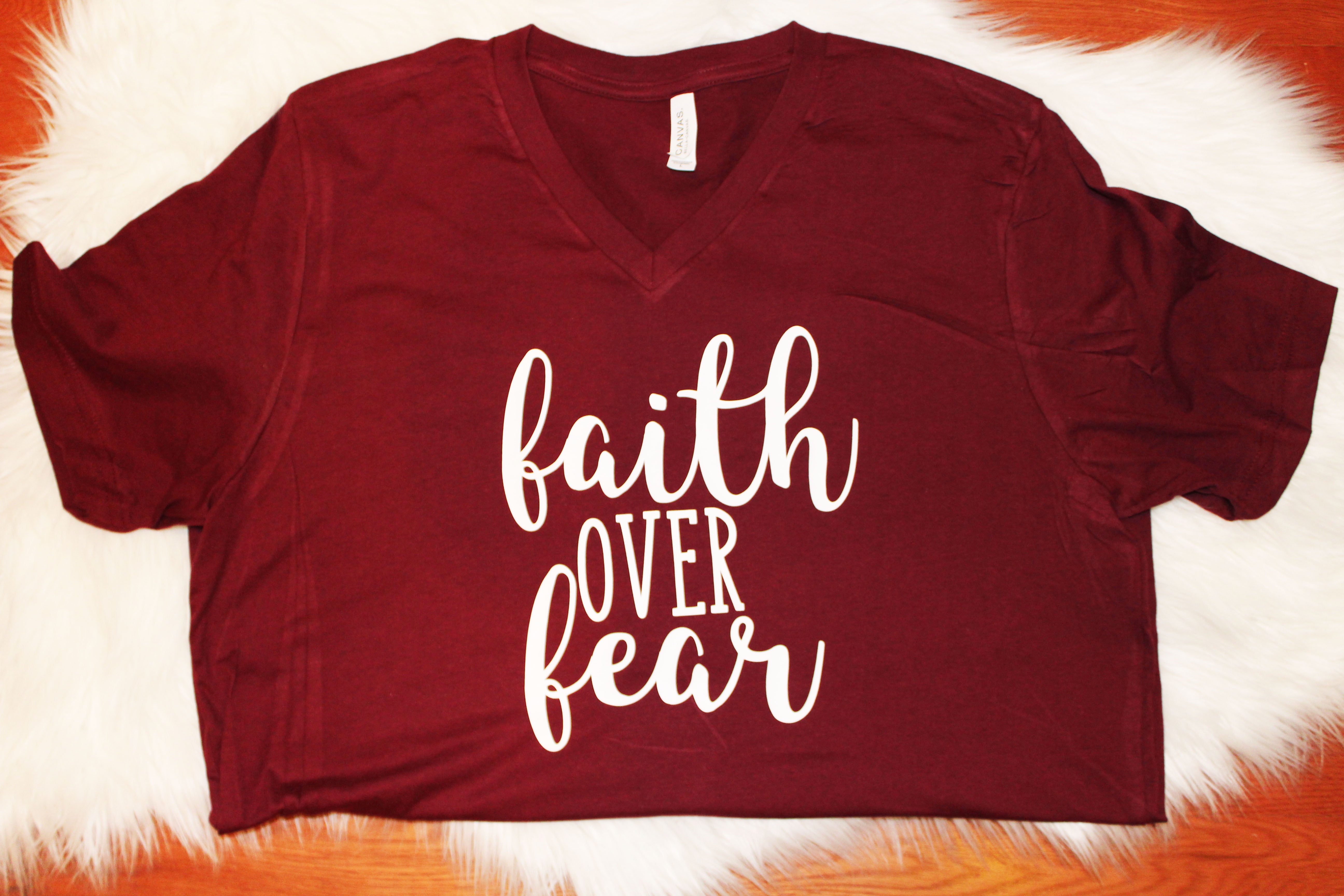 Faith Over Fear Adult Tee