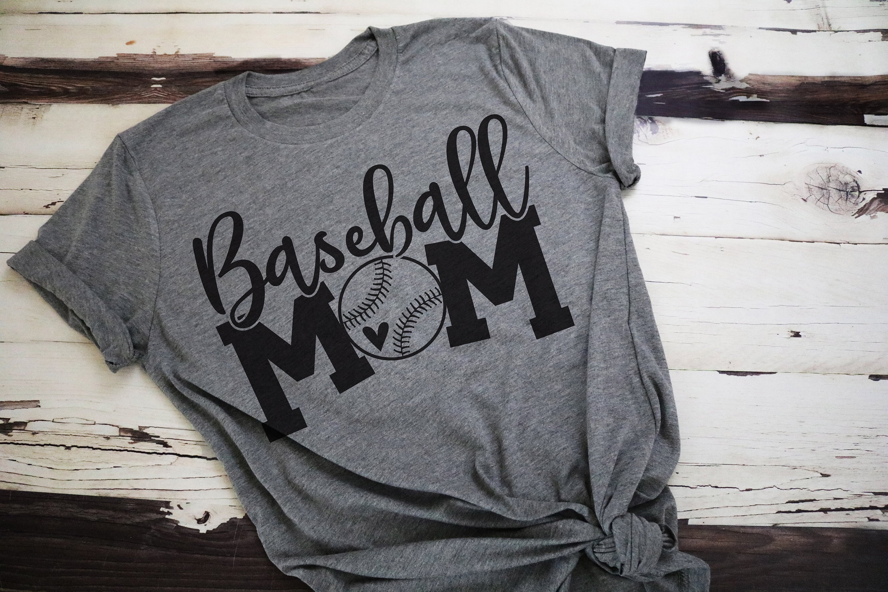 Baseball Mom Adult Graphic Tee