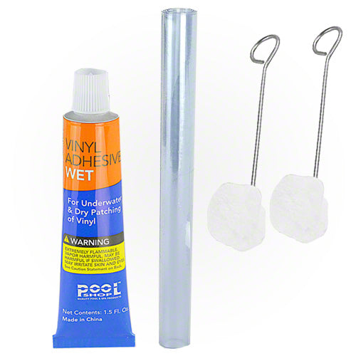 4 Ounce, Boxer Adhesives Vinyl Pool Repair Kit 110 at Sunplay