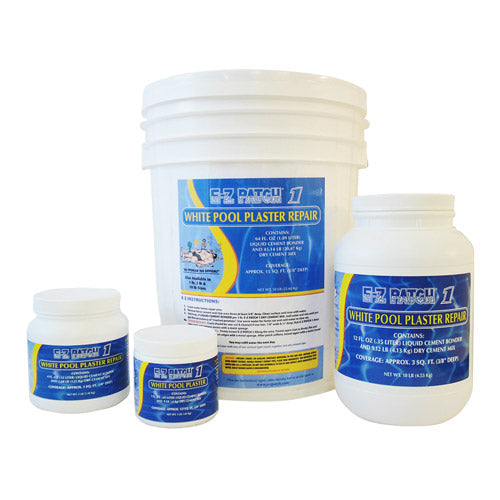 pool patch 10 lb. white pool plaster repair kit