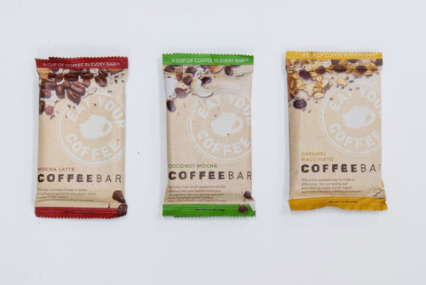 Eat Your Coffee caffeinated snack bars