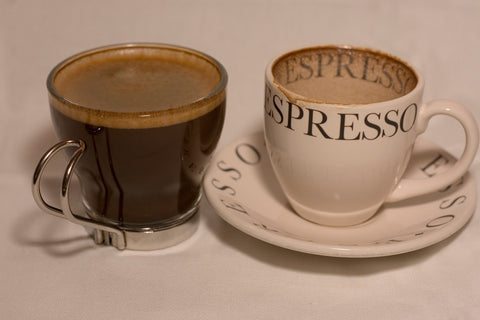 espresso in a coffee mug