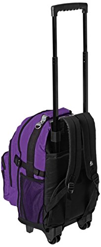 everest deluxe wheeled backpack