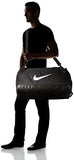 Nike Brasilia Training Duffel Bag, Black/Black/White, Medium