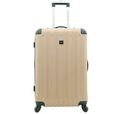 Travelers Club Midtown Hardside 4-Piece Luggage Travel Set, Tan