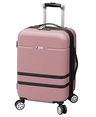 london fog hard shell carry on luggage