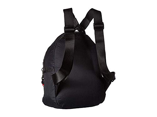 tommy hilfiger black nylon backpack