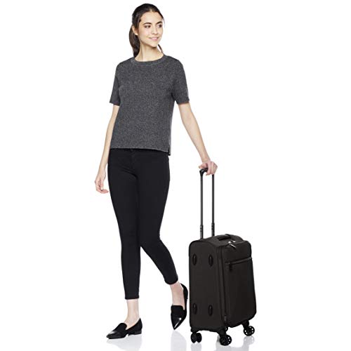 amazonbasics heathered belltown softside luggage spinner suitcase