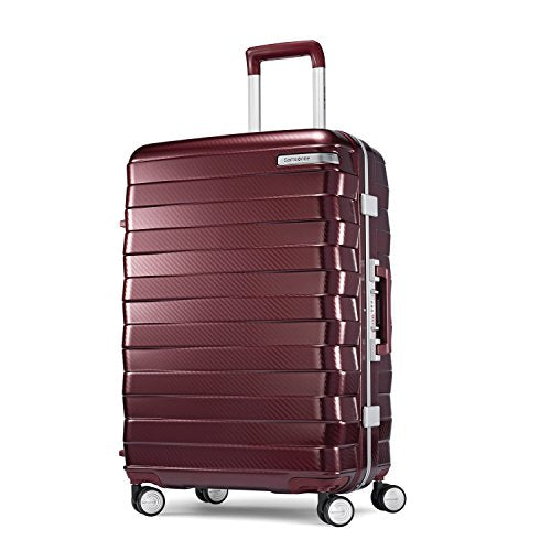 Samsonite Framelock Hardside Checked Luggage With Spinner Wheels, 25 ...