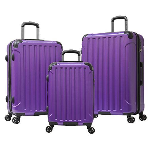 olympia purple luggage