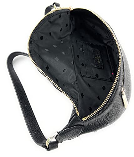 Kate Spade Leila Pebbled Leather Belt Bag Black 