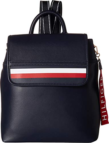 tommy hilfiger backpack women's leather