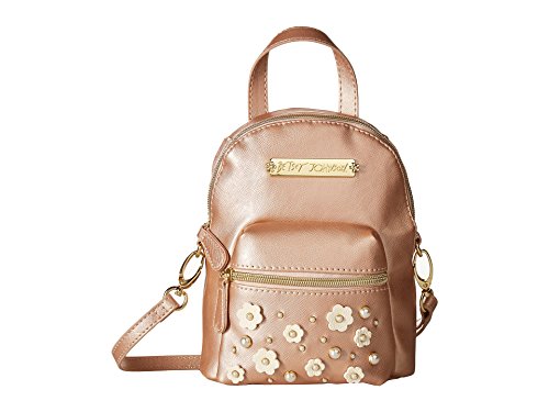 betsey johnson small rose backpack