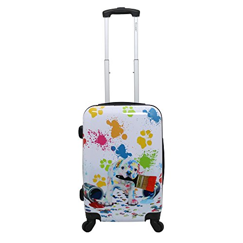 20 inch upright suitcase