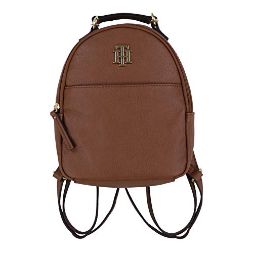 tommy hilfiger mini backpack brown