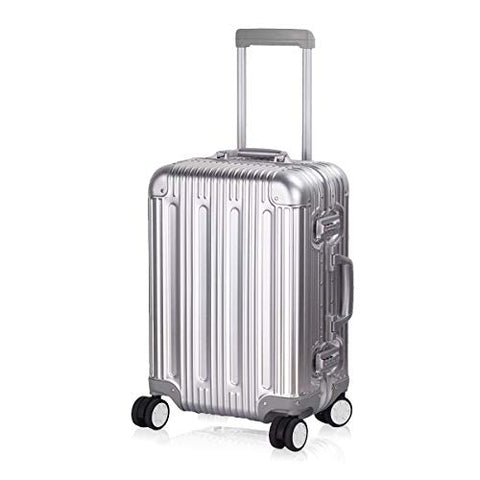 Multi-size All Aluminum Hard Shell Luggage Case Carry On Spinner ...